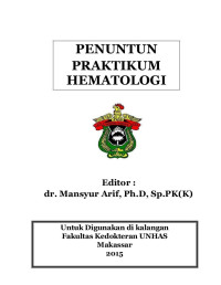 Penuntun Praktikum Hematologi