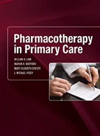 Pharmacotherapy In Primary Care